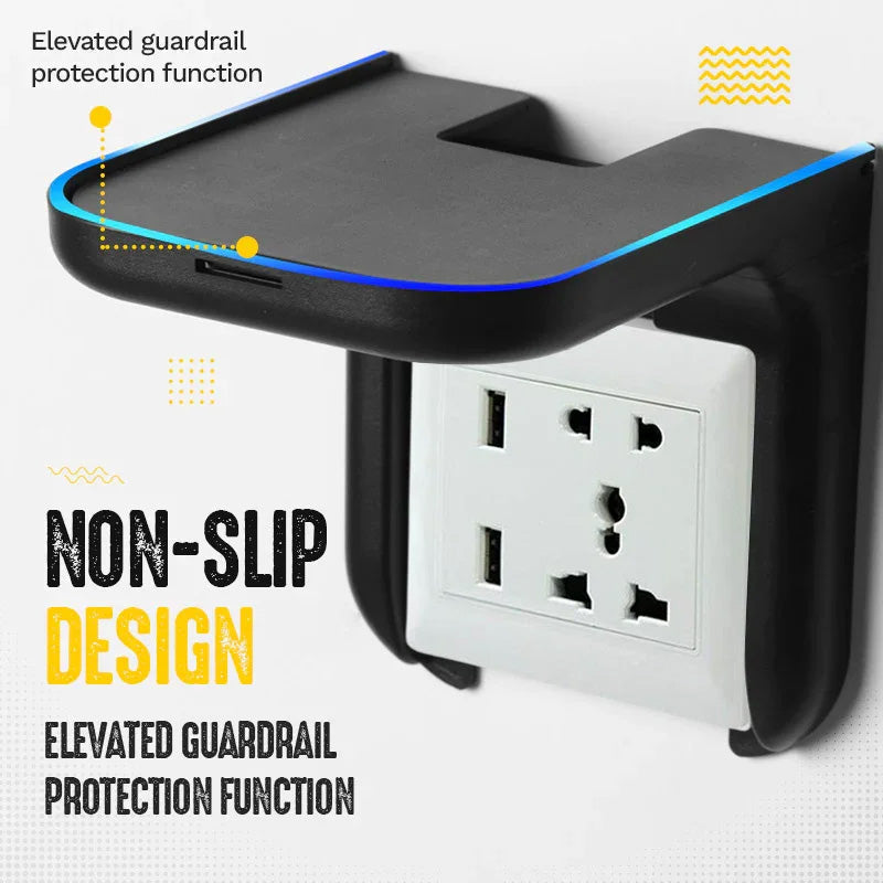 Siopsrl| No drilling required socket shelf