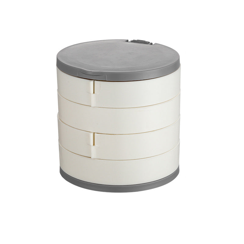 4 Layers Rotatable Jewelry Storage Box | Siopsrl