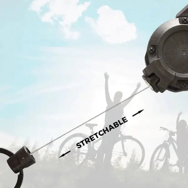Siopsrl| Tactical Keychain with Retractable Cord
