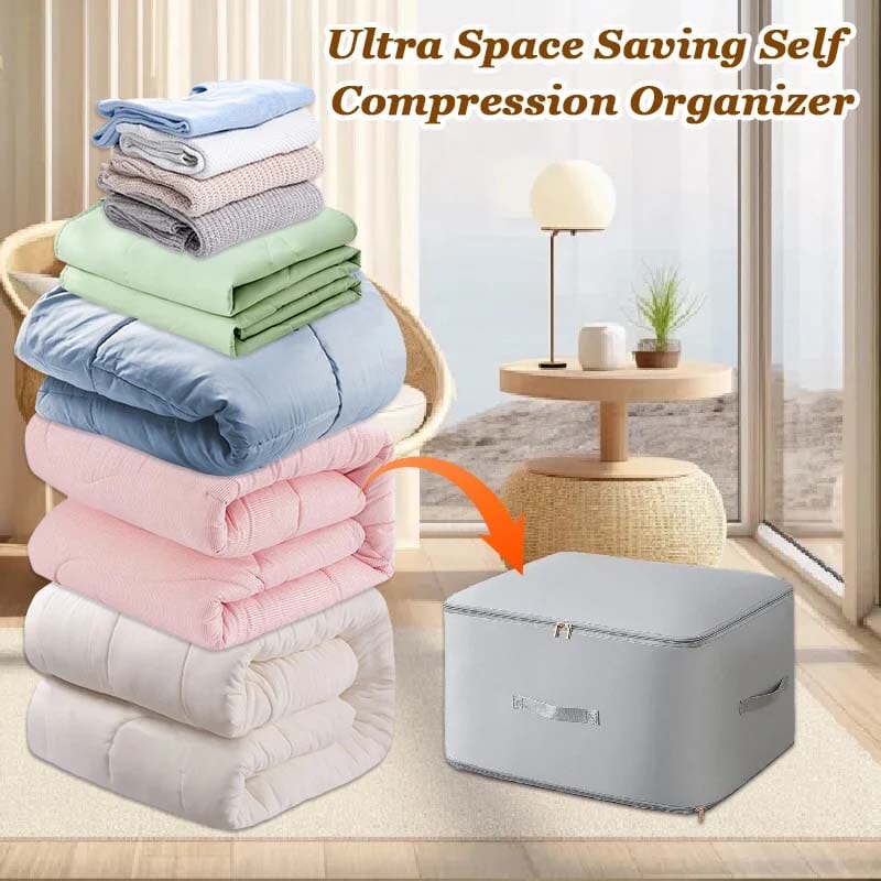 Siopsrl| Extremely space-saving, self-compression Organizer