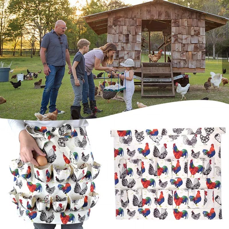Multi-Pocket Eggs Harvest Working Aprons | Siopsrl