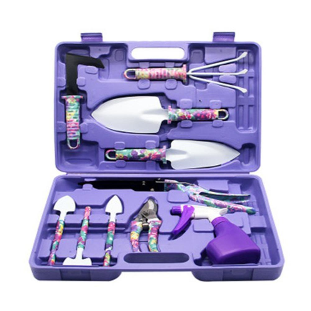 Siopsrl| Colorful Garden Tool Set with 10 Pieces – Ergonomic Tools for Gardening