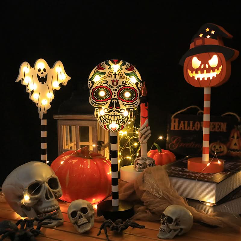 Siopsrl| Solar-Powered LED Halloween Garden Lantern
