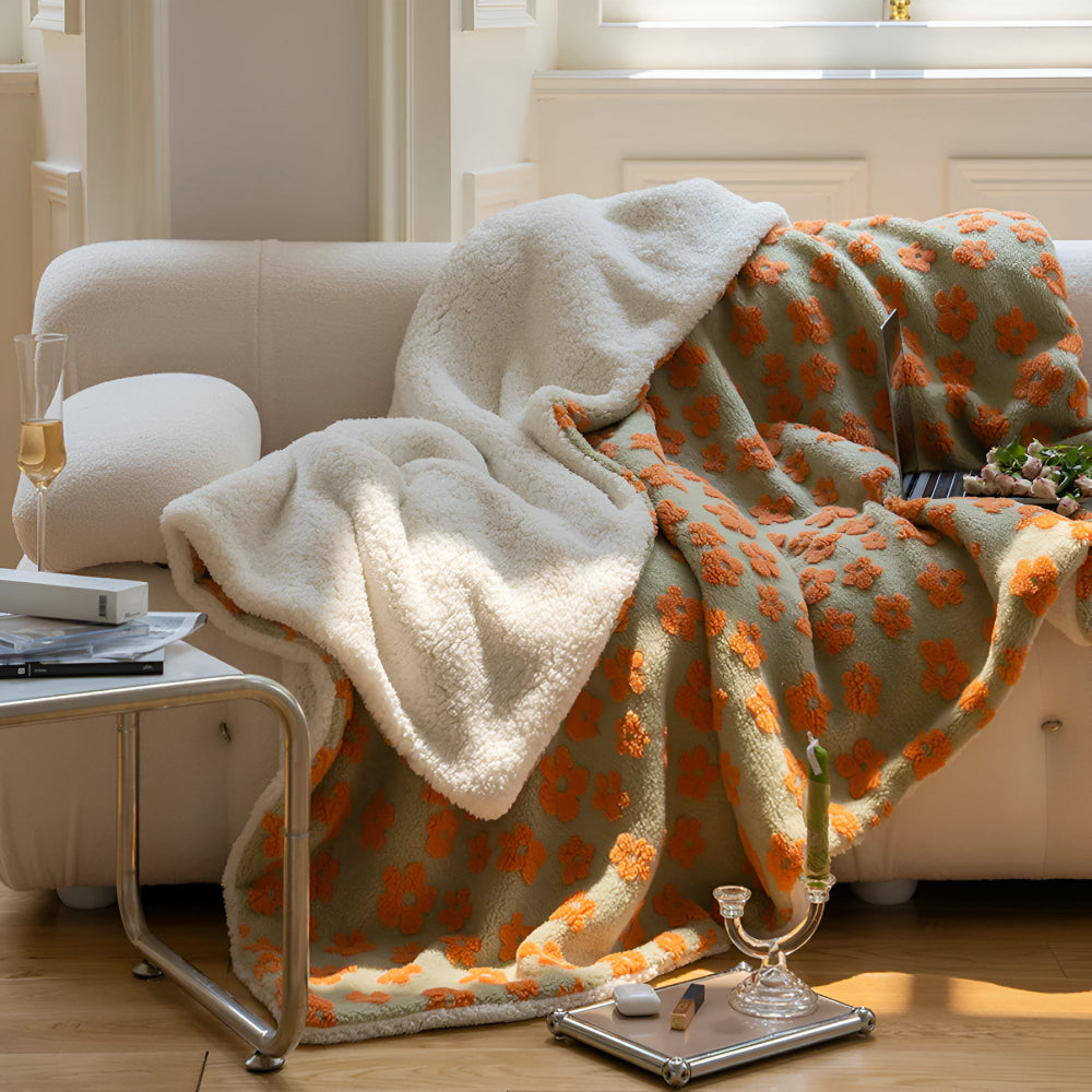 Siopsrl| Nature's Wildflower Bliss Blanket