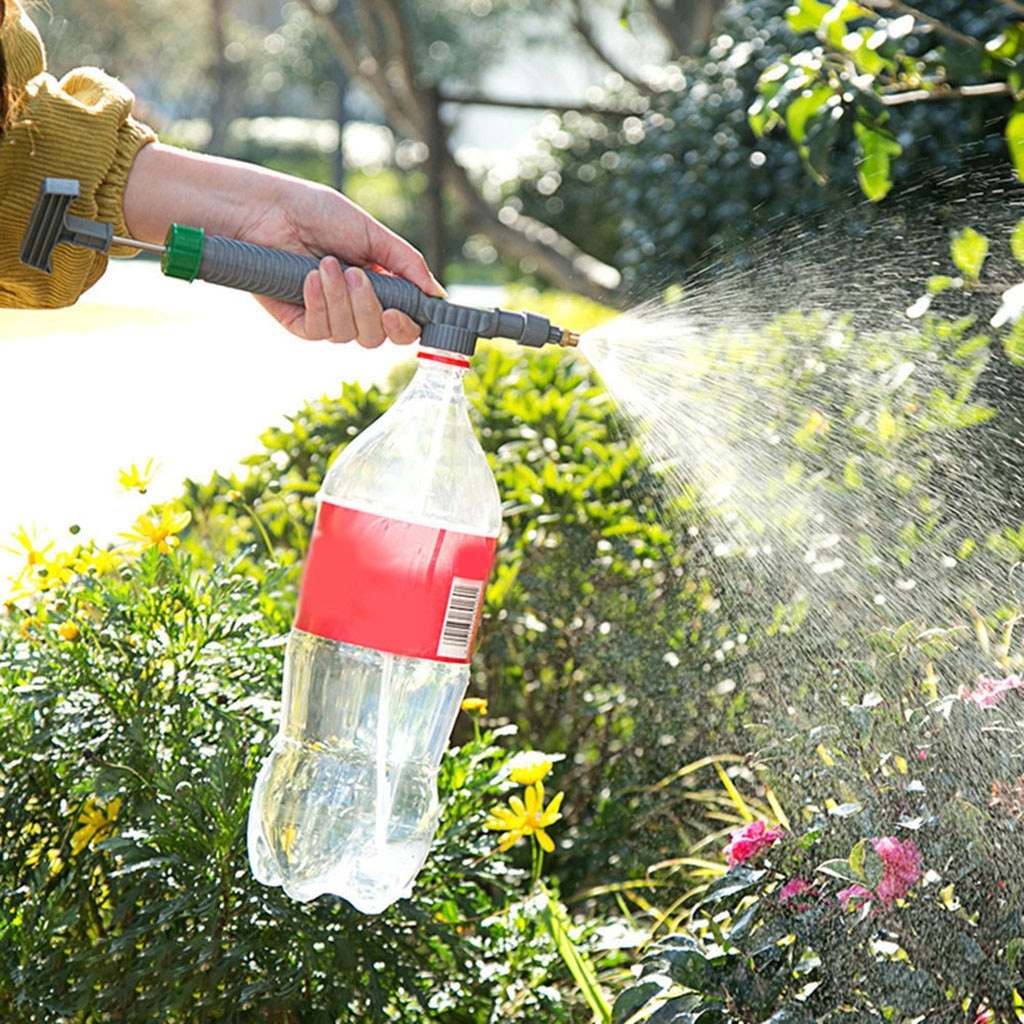 Siopsrl| Universal Bottle Garden Sprayer with High Pressure Nozzle – For Plant Watering and Cleaning