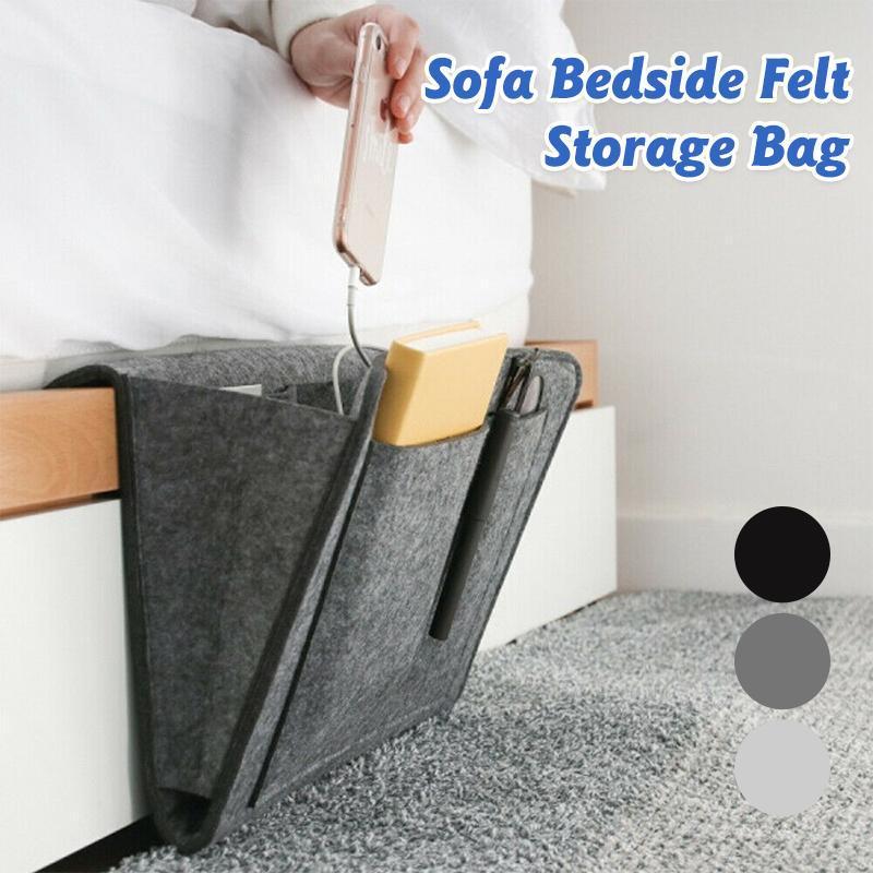 Siopsrl| Sofa Bedside Felt Storage Bag