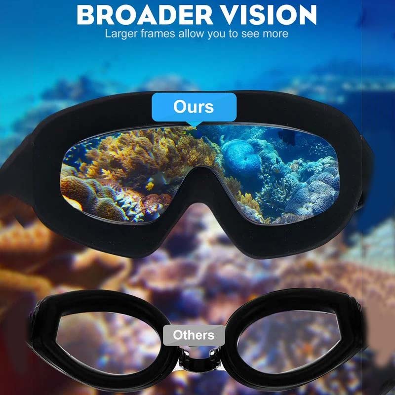 siopsrl | Wide View Anti-Fog Swim Goggles