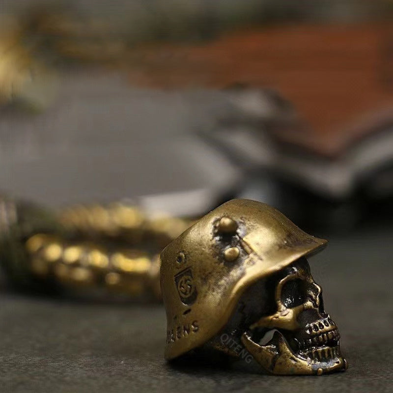 Siopsrl| Skeleton Soldier Paracord Keychain