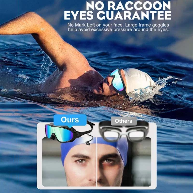 siopsrl | Wide View Anti-Fog Swim Goggles