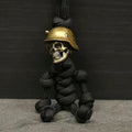Siopsrl| Skeleton Soldier Paracord Keychain