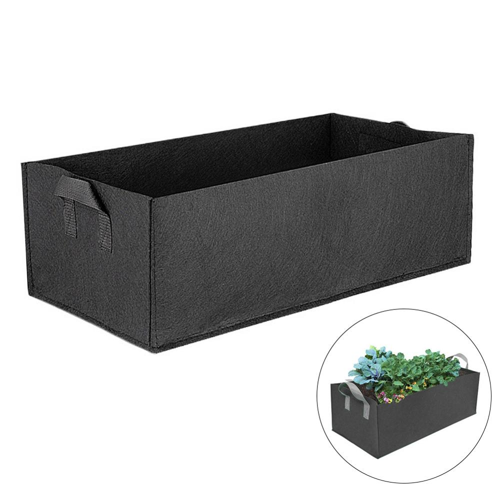 Siopsrl| Foldable storage box made of felt for plants with handles