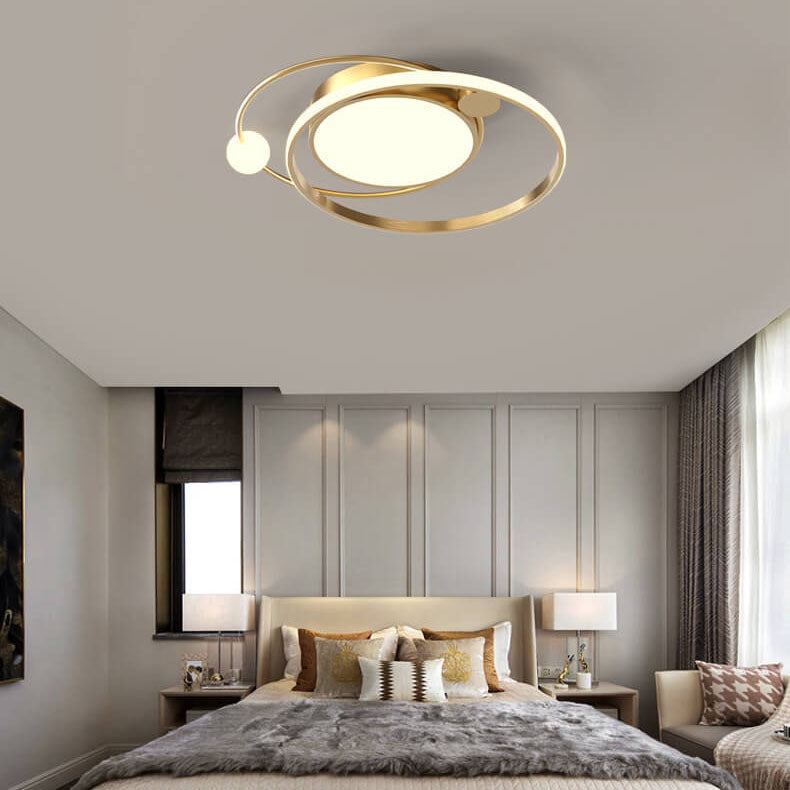 Siopsrl| Nordic Round Circle LED Ceiling Light flush mounted
