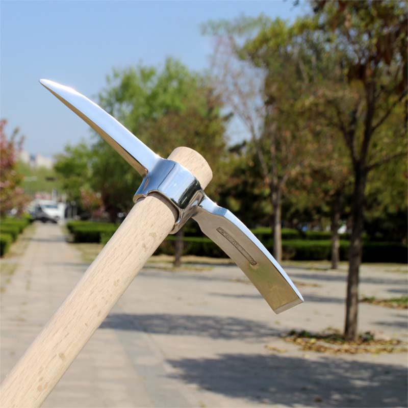 Siopsrl| Stainless Steel Double-Headed Pickaxe