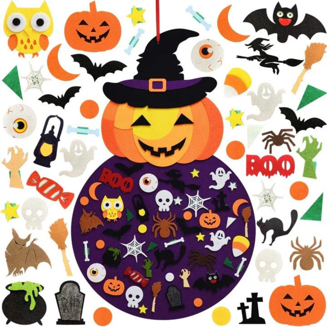 Siopsrl| Halloween DIY Feltboard with Pumpkin – SpookyBoard