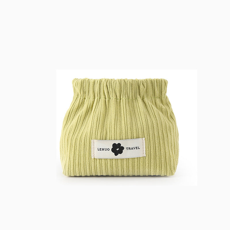 Siopsrl| Corduroy Elastic Hair Tie Organizer