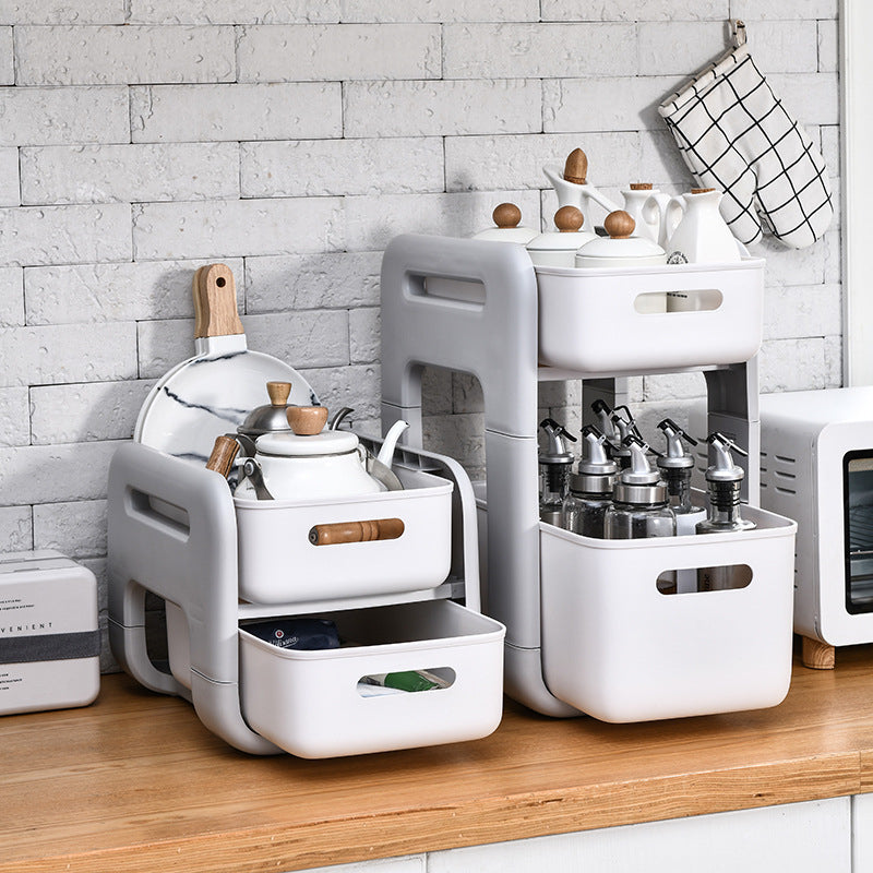 Siopsrl| Multi-Layer Modern Sleek Home Storage Rack