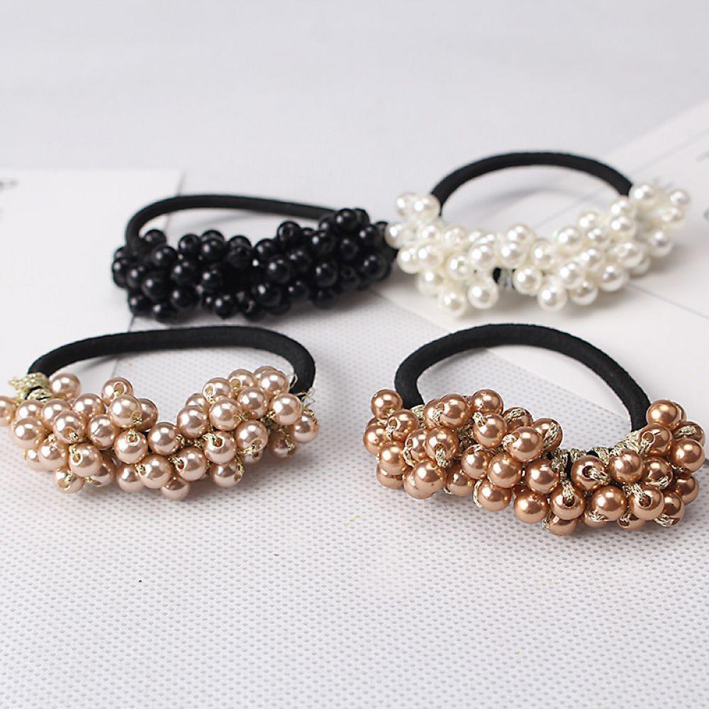 Siopsrl| Women Accessories - Headbands Ponytail Holder Girls Scrunchies Vintage Elastic Hair Bands Rubber Rope Headdress