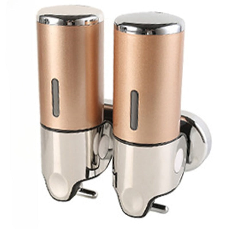 Siopsrl| Soap holder & dispenser Wall mounted Stainless steel Bathroom Shower soap dispenser pump