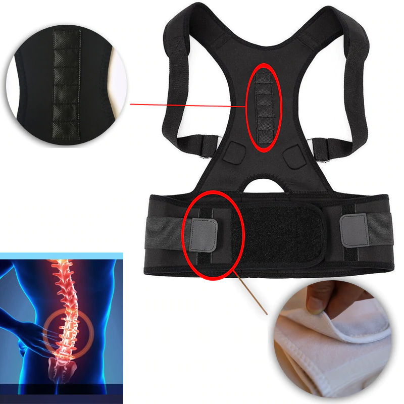 siopsrl | BackPosture Pro Magnetic Posture Brace – Support & Pain Relief for Every Day