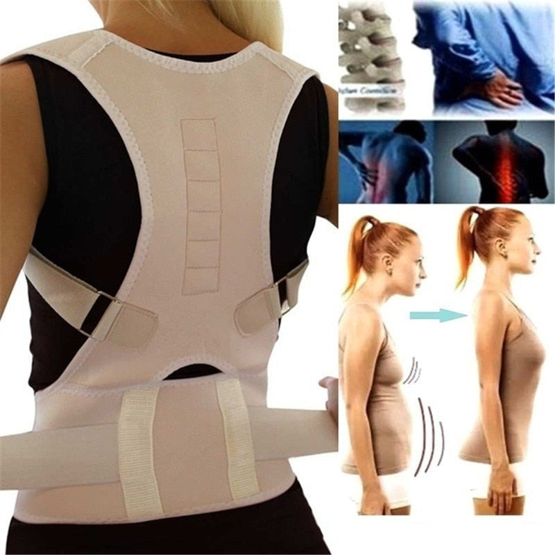 siopsrl | BackPosture Pro Magnetic Posture Brace – Support & Pain Relief for Every Day