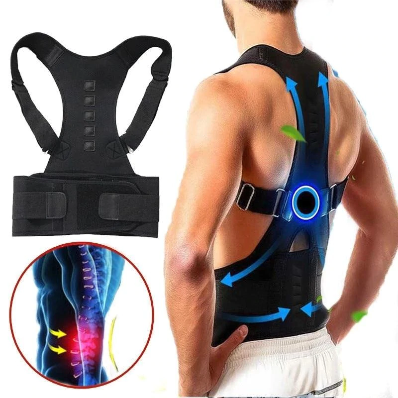 siopsrl | BackPosture Pro Magnetic Posture Brace – Support & Pain Relief for Every Day