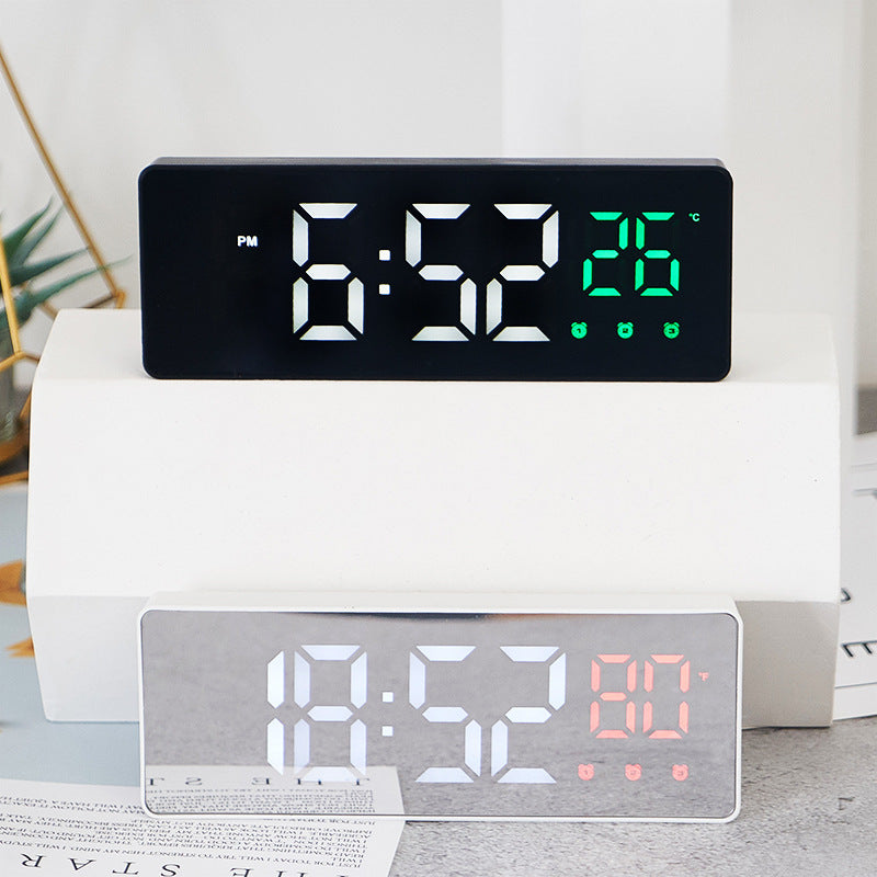 Siopsrl | Digital table alarm clock with temperature display and LED display Siopsrl