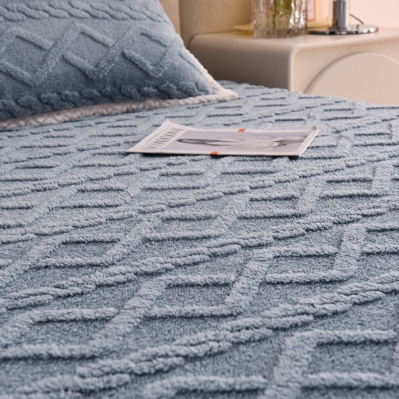 Siopsrl| Duvet Cover Set Soft Velvet Bedding