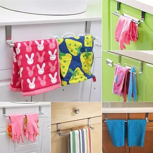 Siopsrl| Stainless Steel Towel Bar – Modern Bathroom Rack