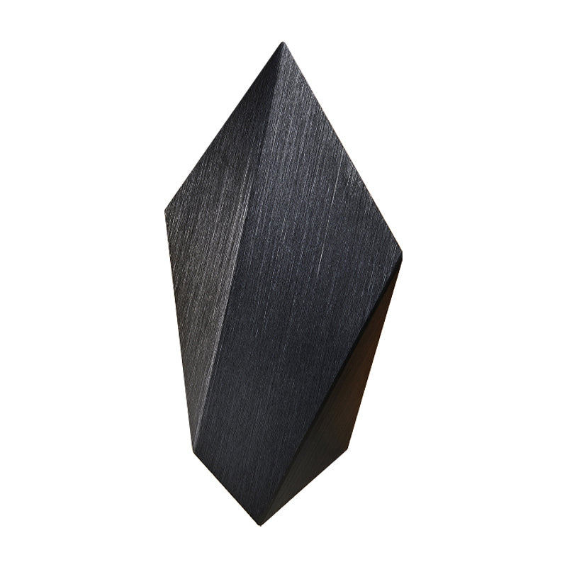 Siopsrl| Metallic geometric wall-mounted light postmodern 1 light black/gray/white wall lamp fixture