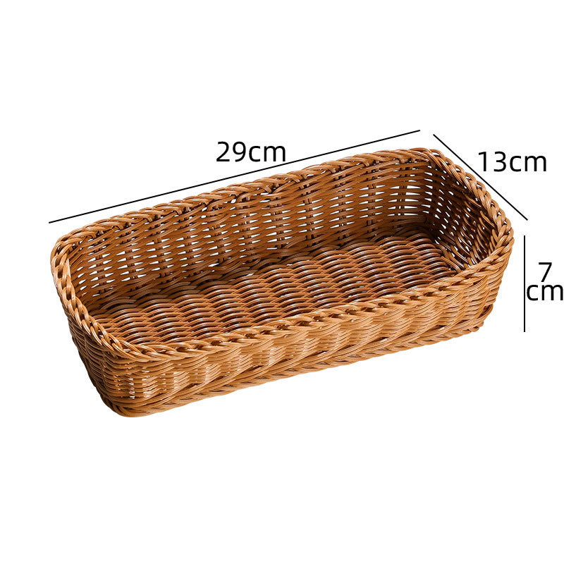 Rectangular Woven Storage Basket Siopsrl