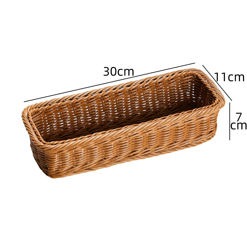 Rectangular Woven Storage Basket Siopsrl