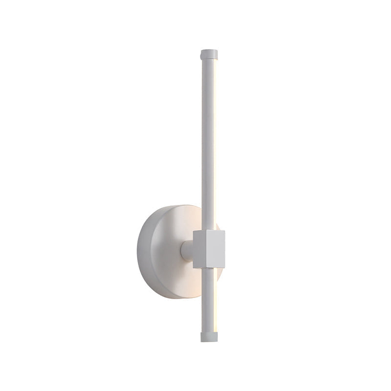 Siopsrl| Acrylic Wall Light Bar Simple LED Black/White Wall Mounted Lamp with Rotatable Design in Warm/White Light