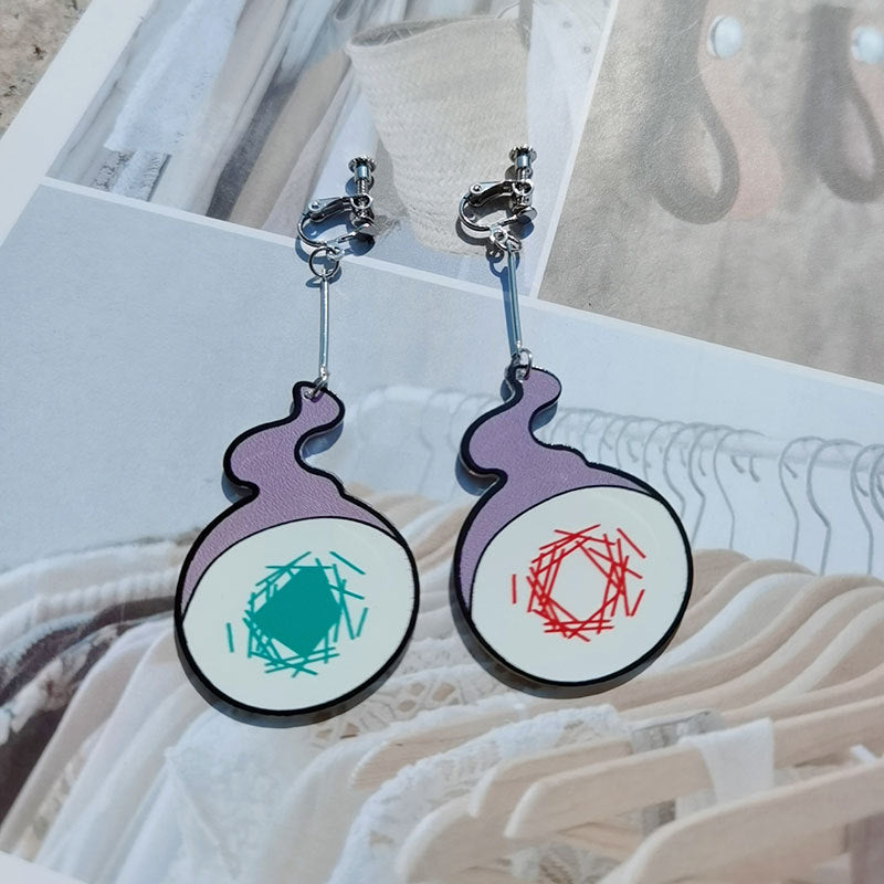 Siopsrl | Playful Potion Bottle Dangle Earrings Siopsrl