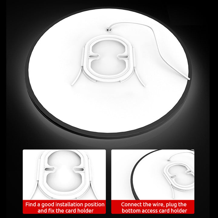 Siopsrl| Ceiling Light Round LED Modern Flush Fixture