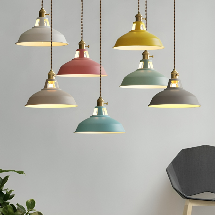 Siopsrl| Pendant Light Vintage Industrial Metal Ceiling Lamp
