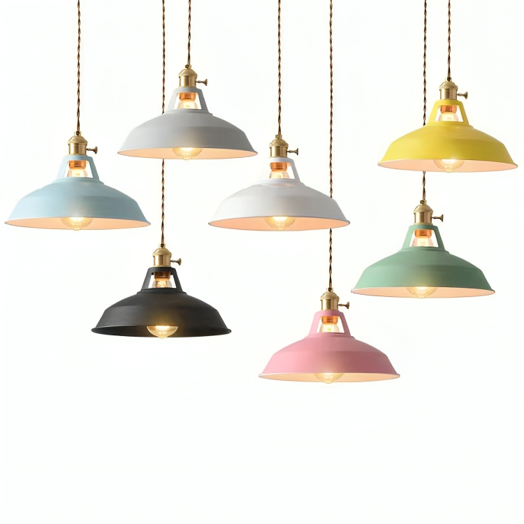 Siopsrl| Pendant Light Vintage Industrial Metal Ceiling Lamp