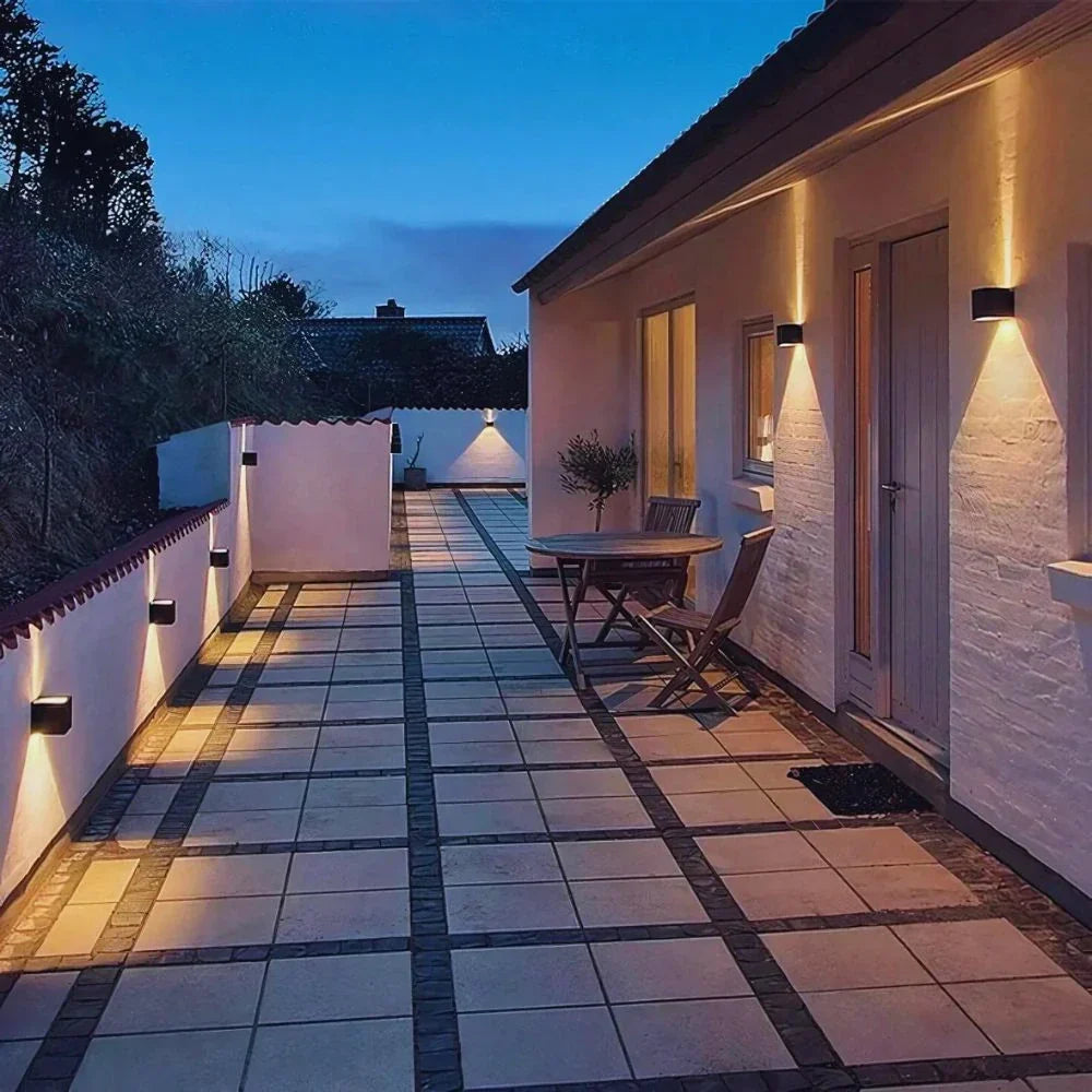 Siopsrl| Modern Black Aluminium Wall Light