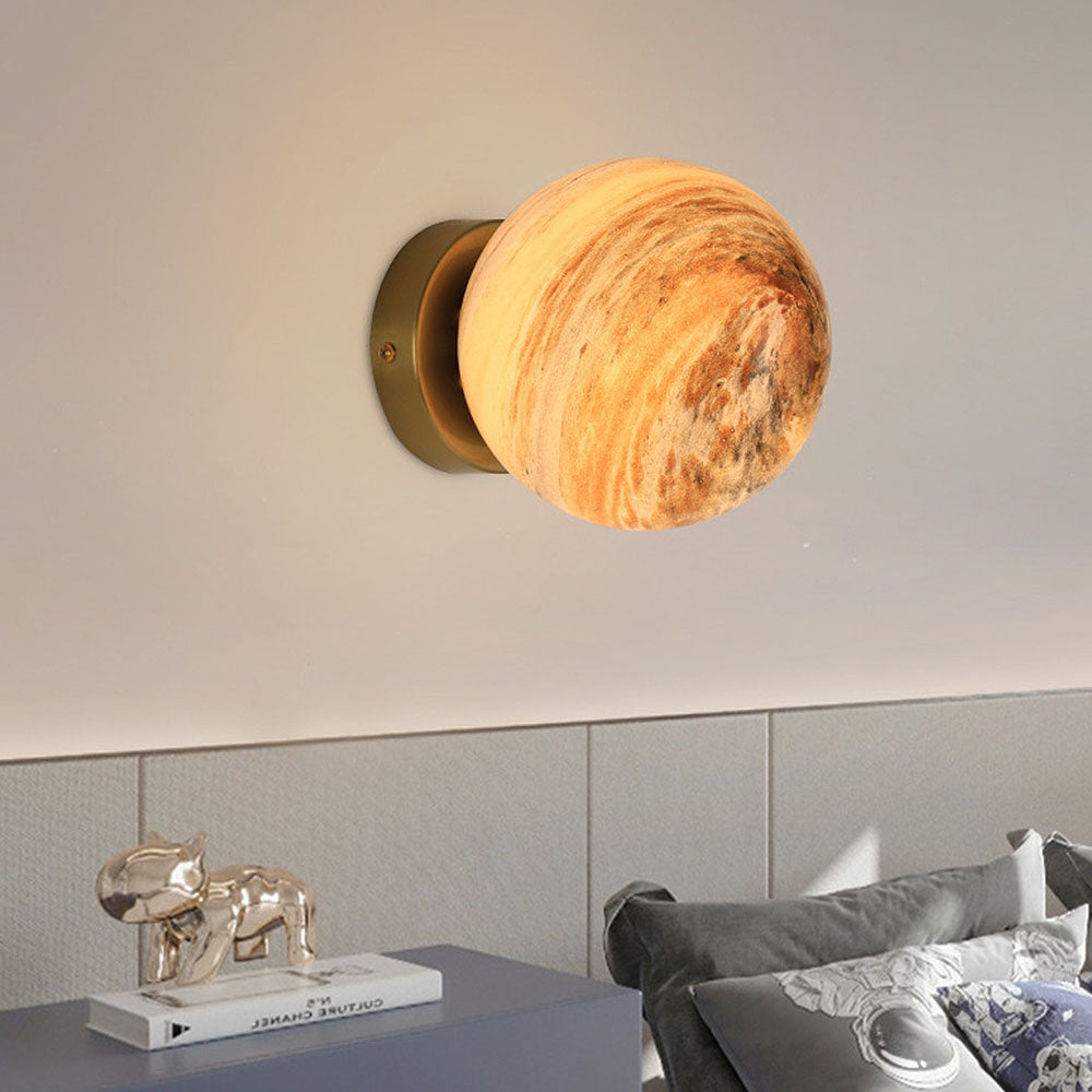 Siopsrl| Glass Ceiling Light Modern Globe Fixture