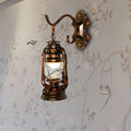 Siopsrl| 1 Light Bright Glass Wall Lamp Light Coastal Bronze Kerosene Living Room Lighting Fixture
