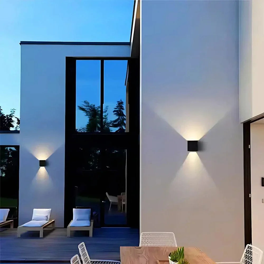 Siopsrl| Modern Black Aluminium Wall Light