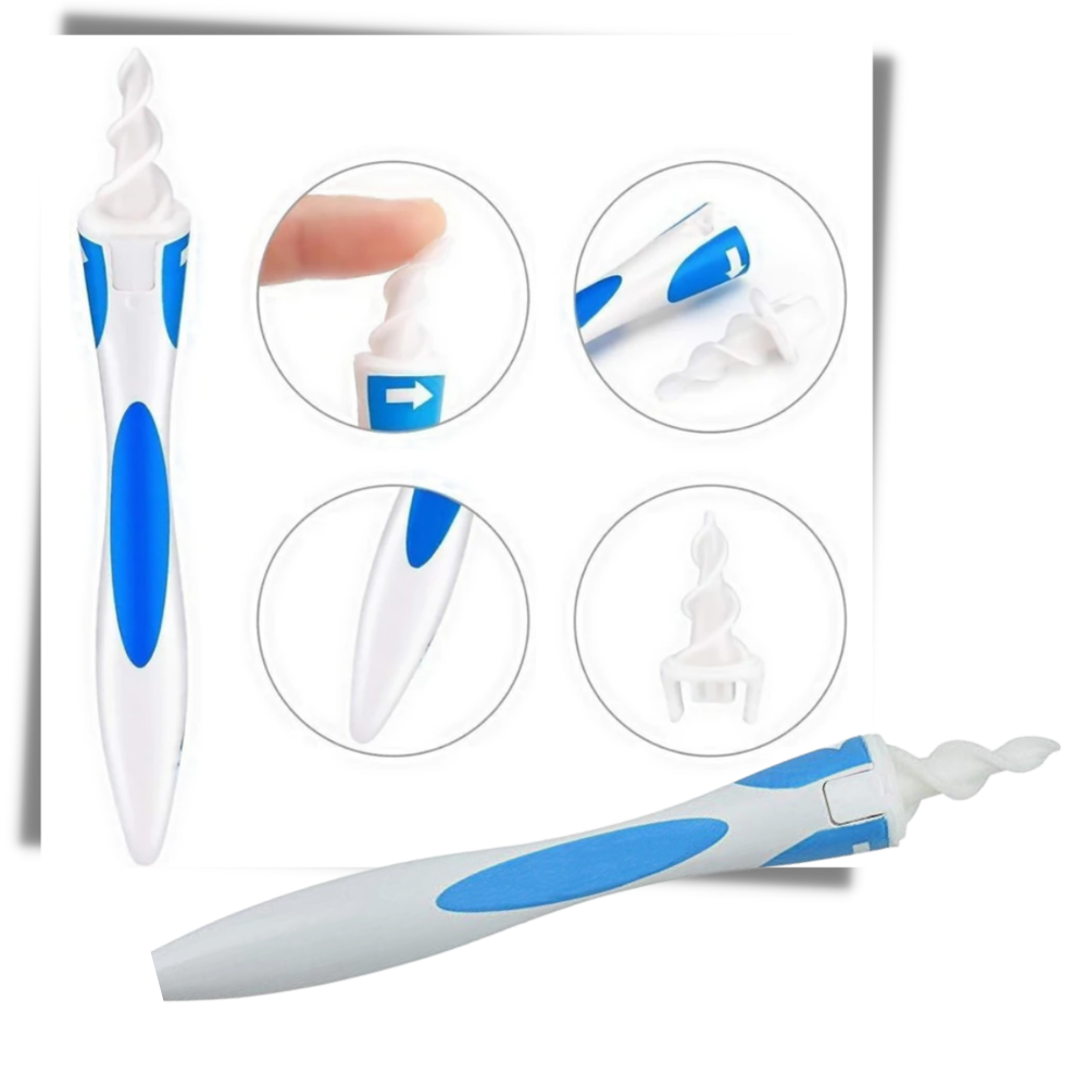 Siopsrl| Silicone Spiral Ear Cleaner