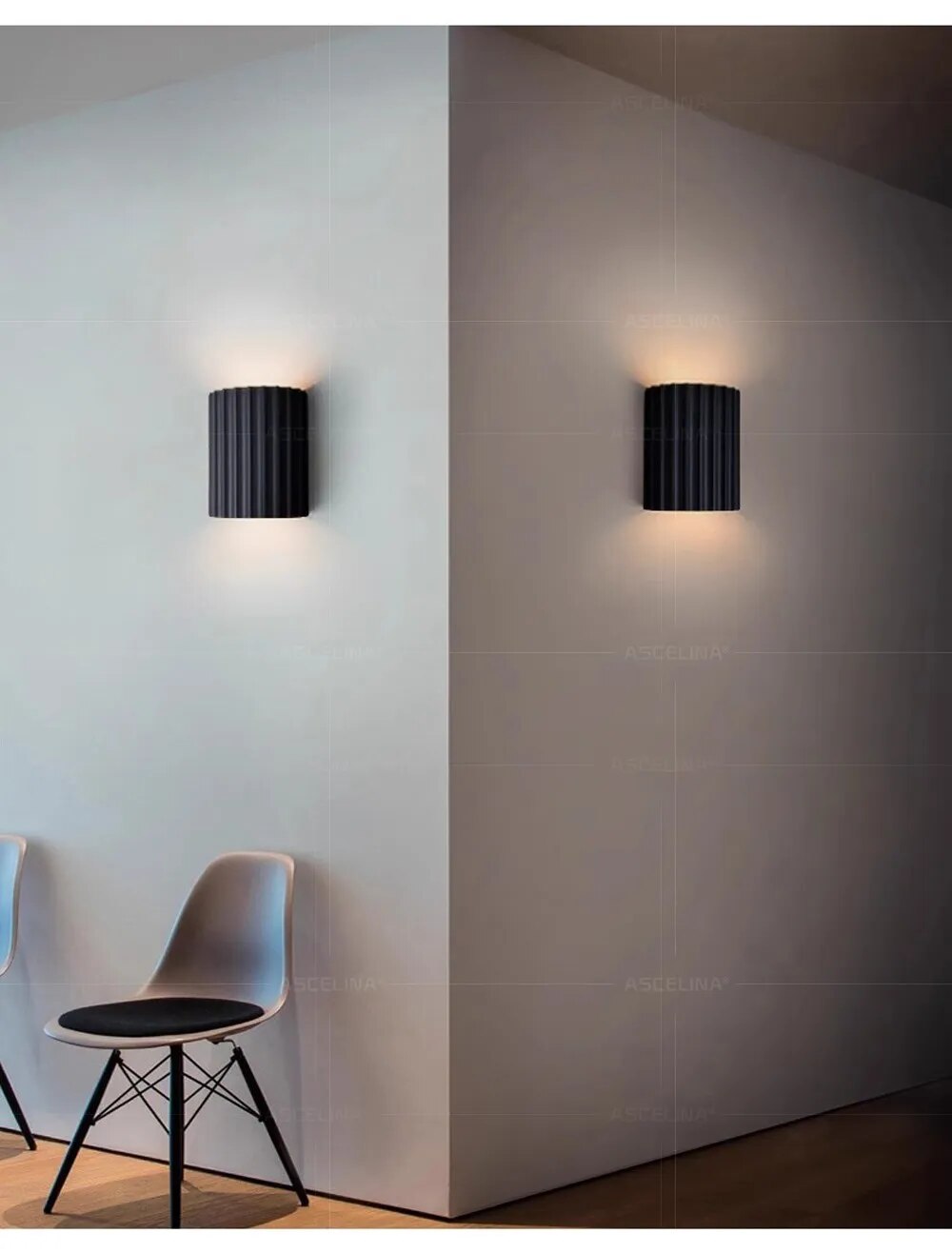 Siopsrl| Wall Light Modern Resin Indoor LED Sconce