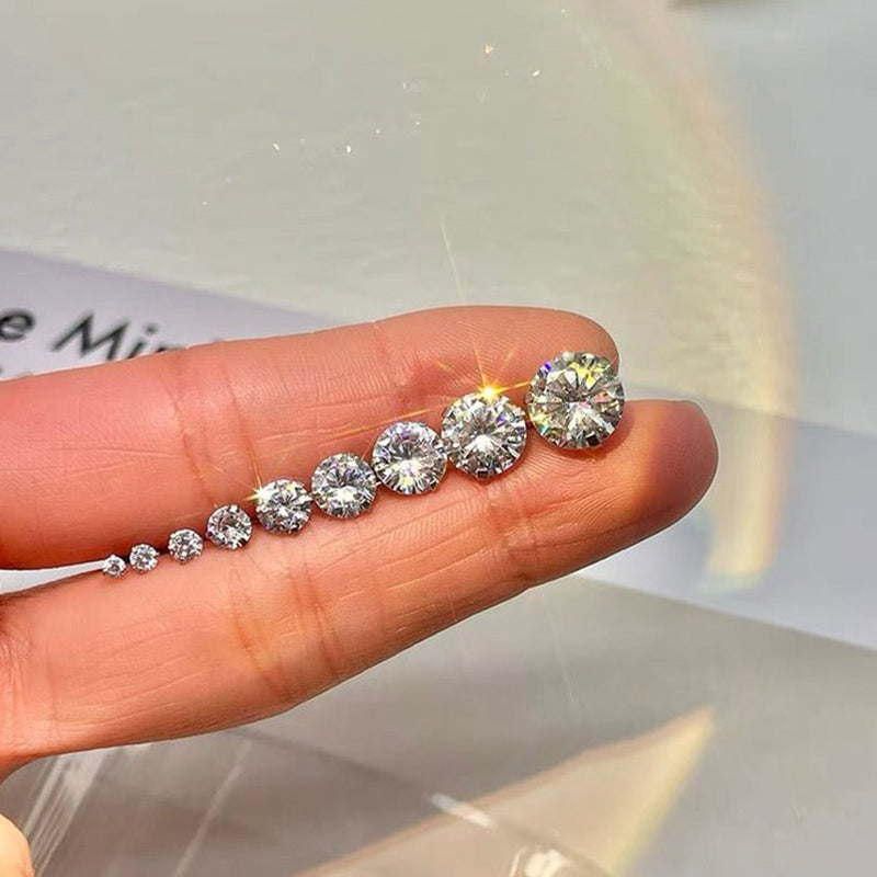 Siopsrl| Magnetic Zircon Stud Ear Clip