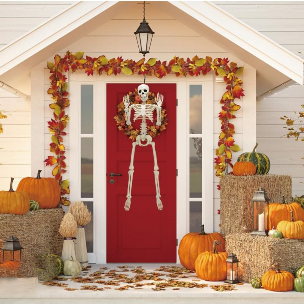 Full Body Skeleton Halloween Decoration – Scares Guaranteed, Fun for All Siopsrl