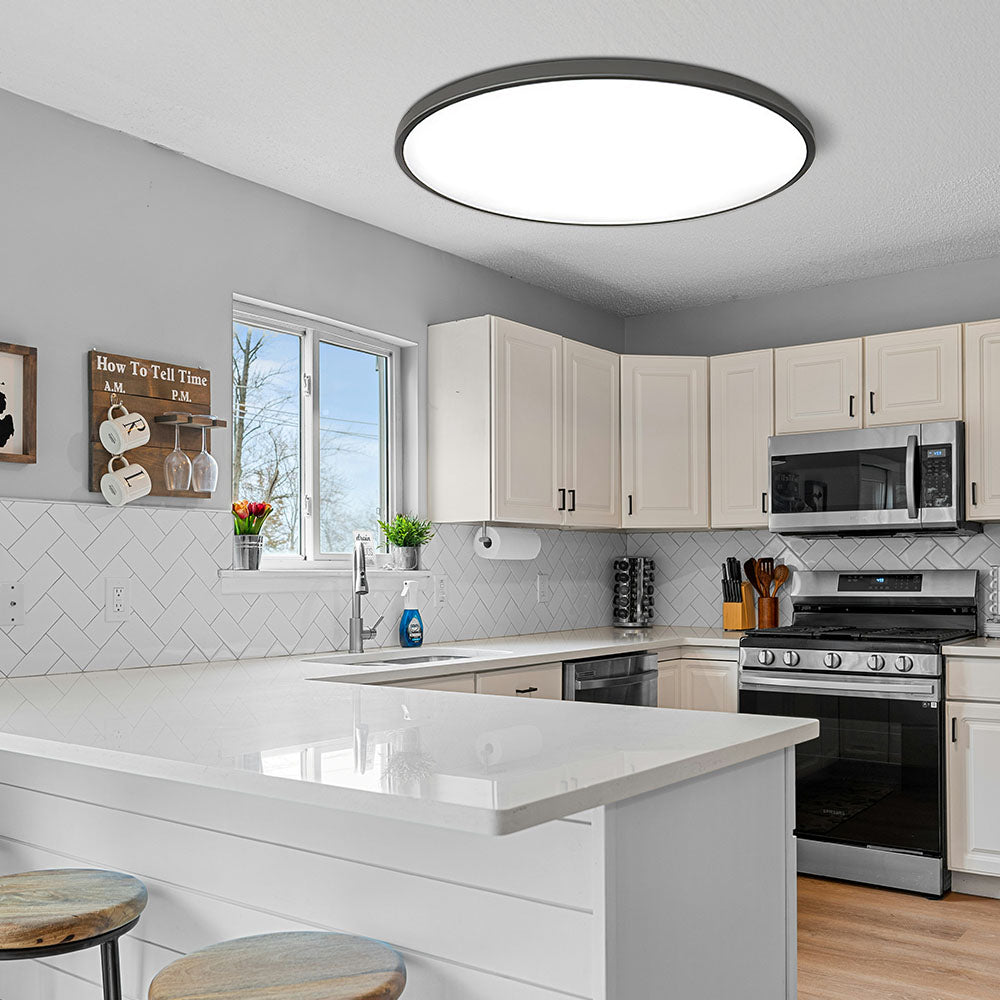 Siopsrl| Ceiling Light Round LED Modern Flush Fixture