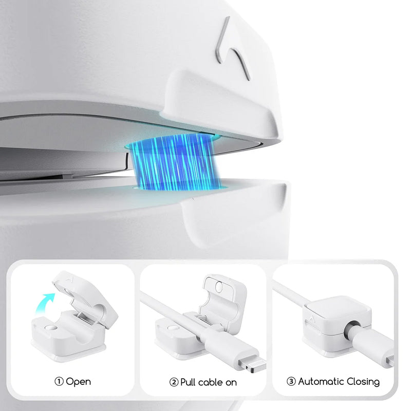 Siopsrl| Magnetic Cable Organizer Storage Holder