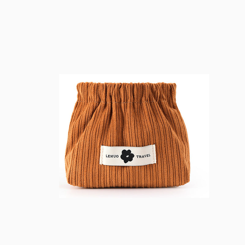 Siopsrl| Corduroy Elastic Hair Tie Organizer