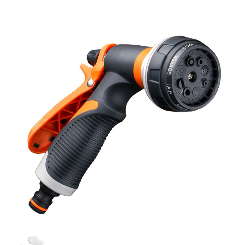 Siopsrl| Multi-functional garden spray nozzle with 9 spray patterns – Ergonomic spray nozzle for garden irrigation