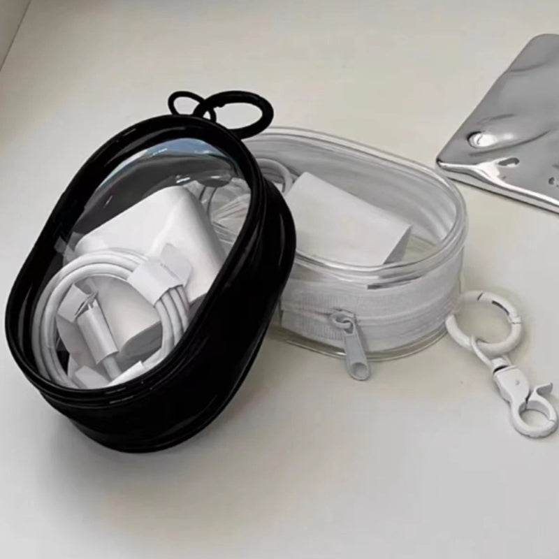 Siopsrl| PVC waterproof transparent cable storage bag