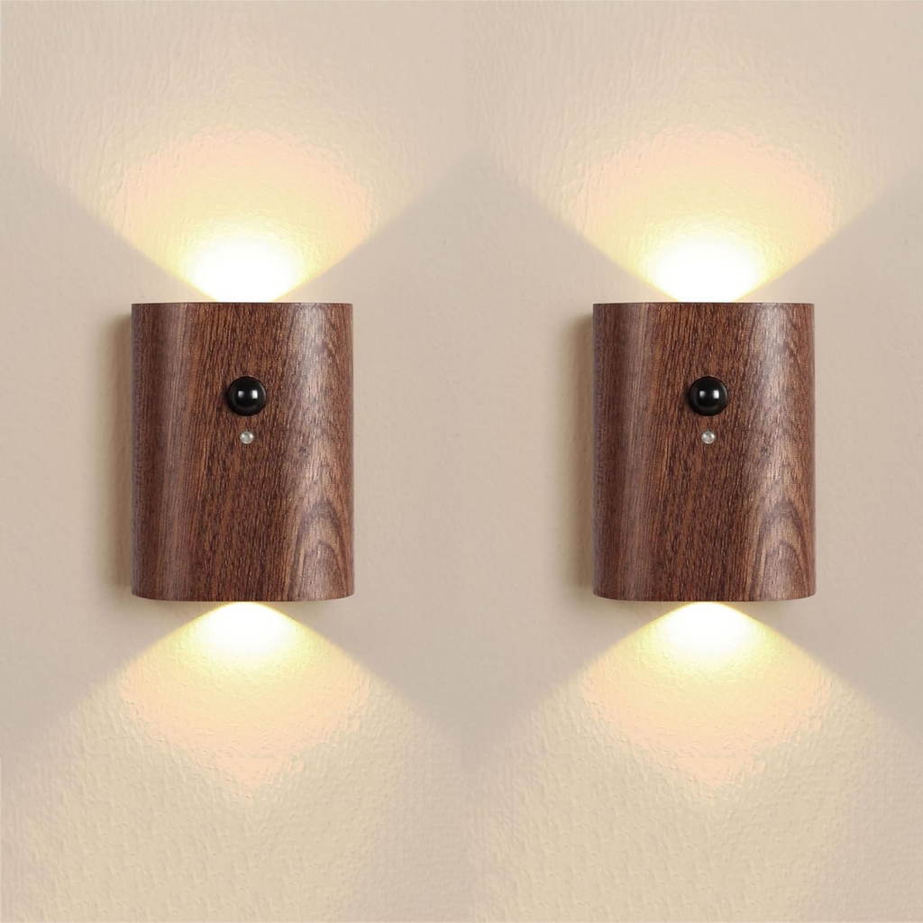 Siopsrl| Rechargeable LED Wall Light with Motion Sensor – Warm White